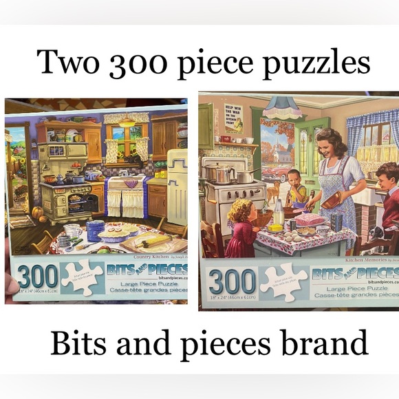 🧩300 piece puzzle lot🧩missing no pieces🧩antique kitchen scenes.🧩 - Picture 1 of 7